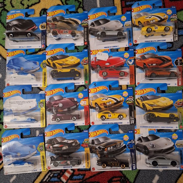 Diverse machete hot wheels