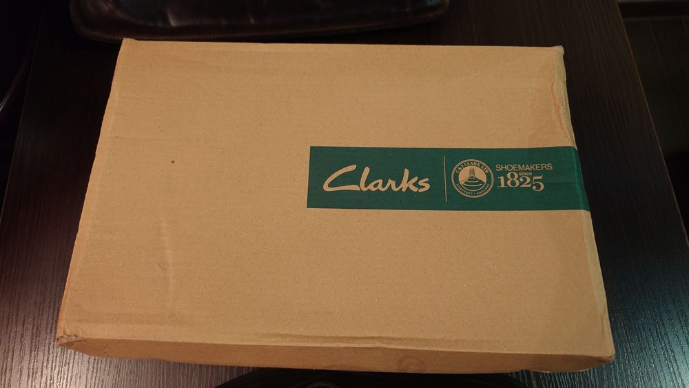 Туфли Clarks (черные)