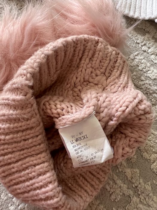 Шапка шарф для девочек