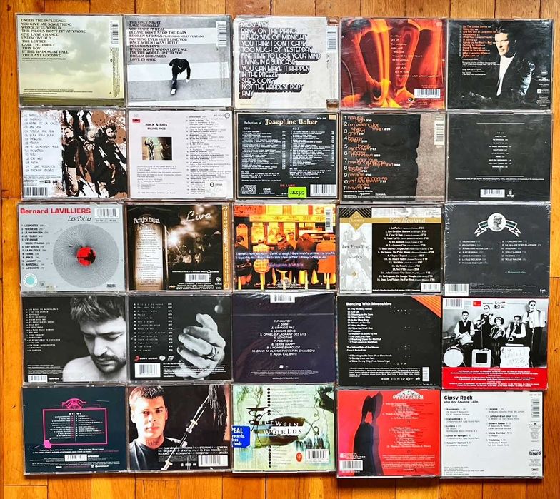 Lot 3 CD orig pop: Level 42, Juanes, Enrique, Brel, Stansfield, Lennox