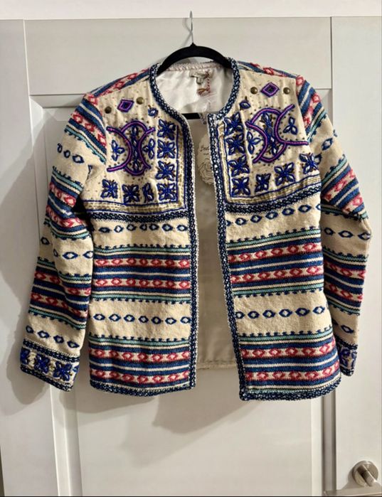 Sacou Blazer Haina Geaca Ie traditional Costum traditional fota
