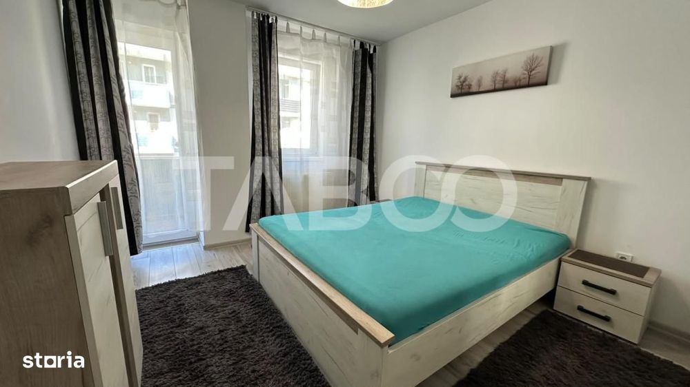 Apatament de inchiriat 2 camere decomandate balcon zona Turnisor Sibiu
