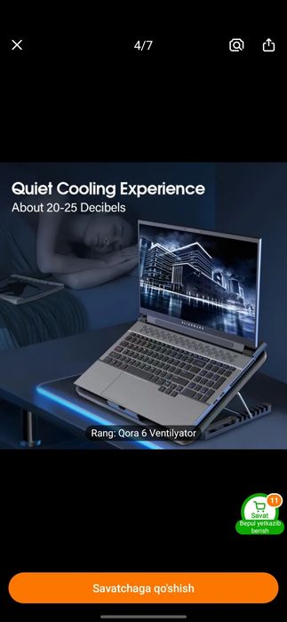 Kompyuter sovutgich srochno sotiladi