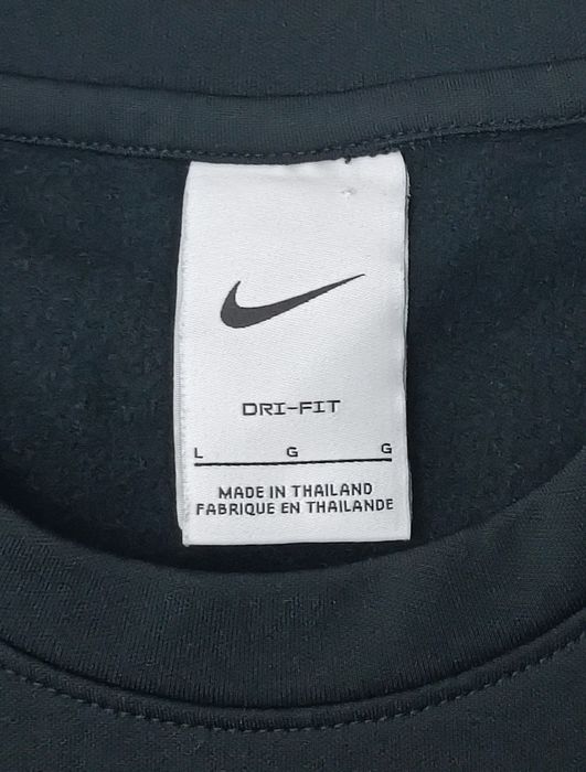 Nike DRI-FIT Top оригинално горнище L Найк спорт горно черна блуза тренировки