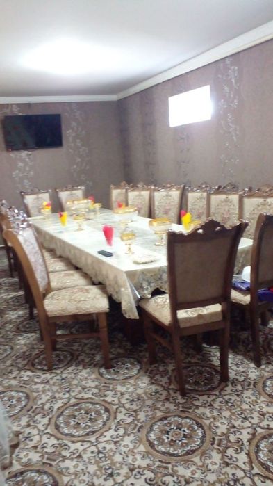 130,000$Ховли уй  сотилади бобур калхозда йўл бойида 8сотх  9 хона