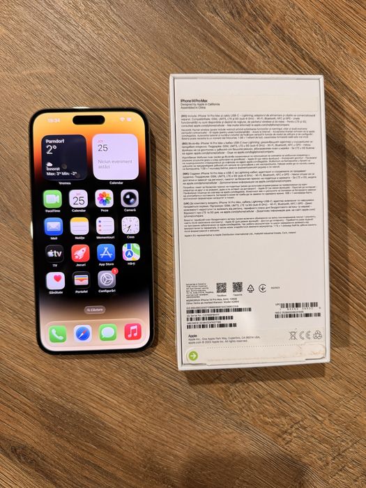 Vand iphone 14 pro max - excelent