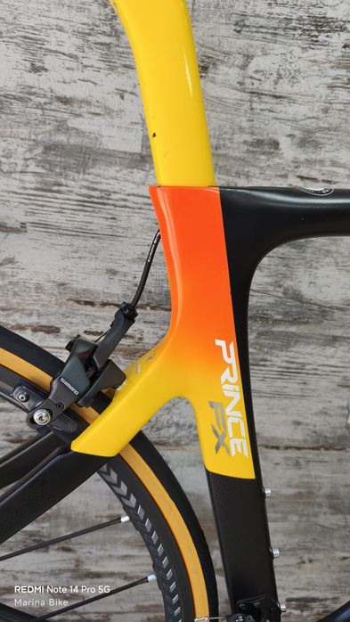 Карбонов шосеен велосипед Pinarello Prince FX Ultegra R8000 Fulcrum Zero Nite Ceramic | 53