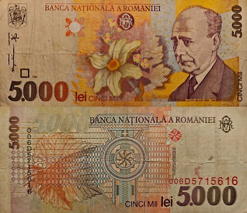 Set bancnote vechi Blaga Eclipsa Grigorescu preț bun colecție - Ocazie