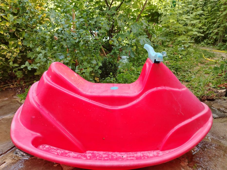 Balansoar copii, ski jet, din plastic