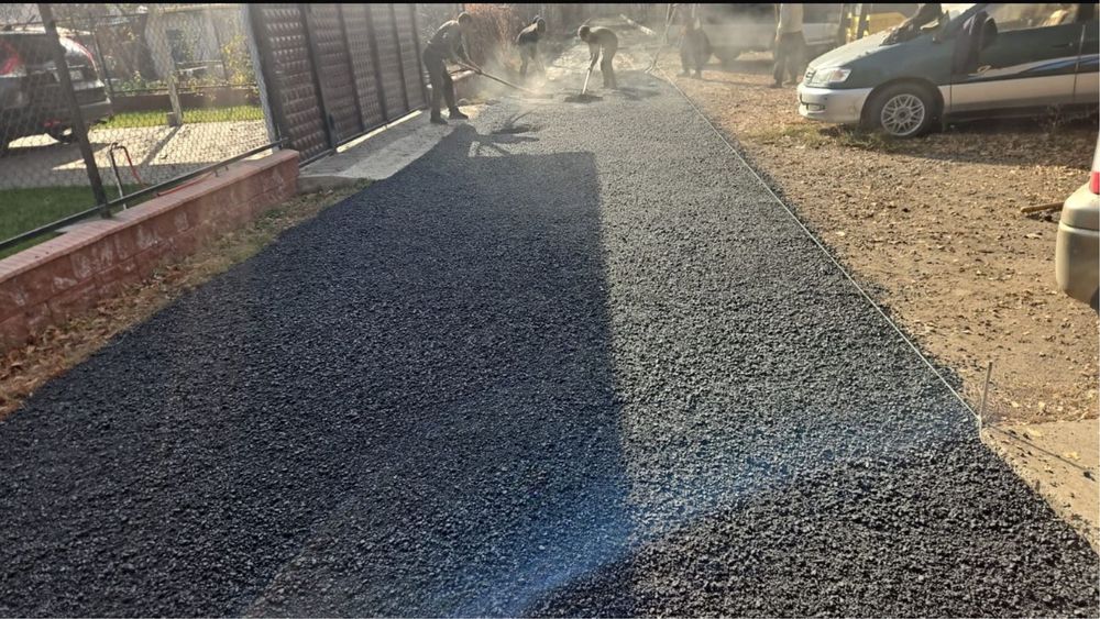 Асфальтирование и асфальт