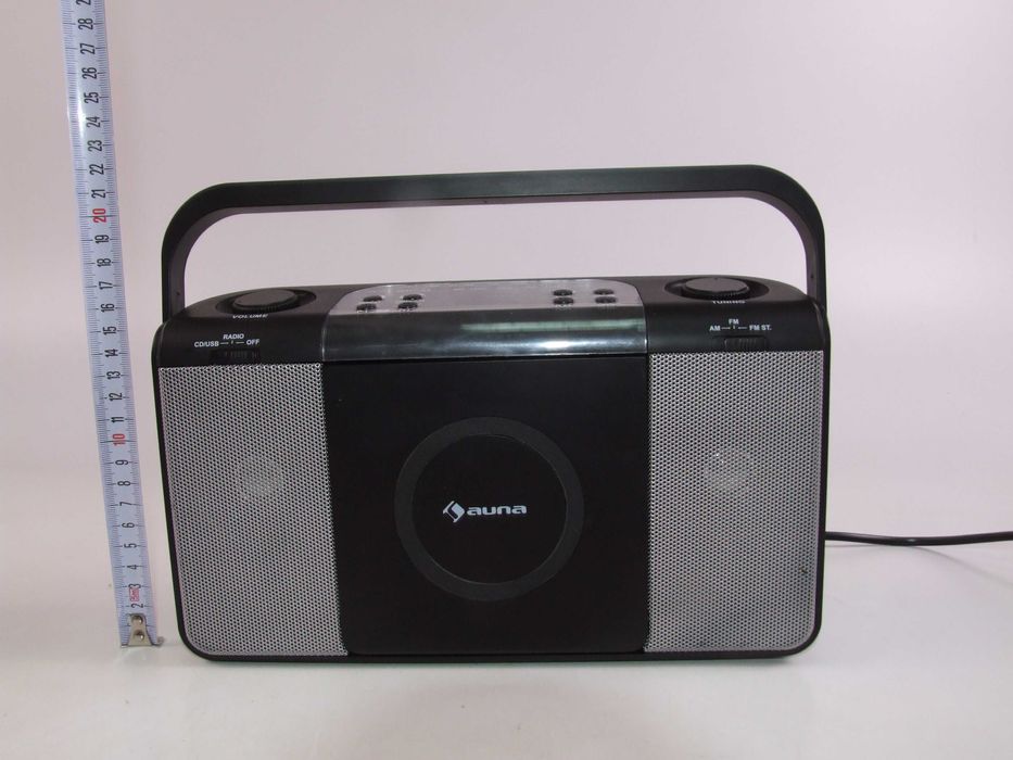 AUNA Boomtown: Radio, CD MP3, USB player, AUX, Made in Germany, ca NOU