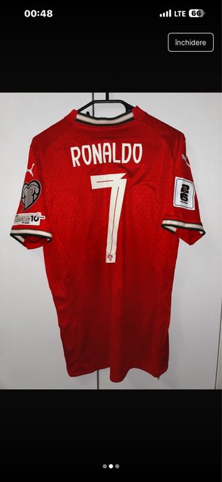 Tricou fotbal Ronaldo