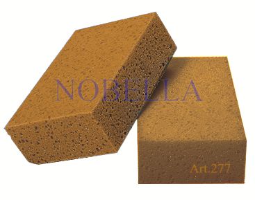 Гъба за почистване след фугиране, кафява,