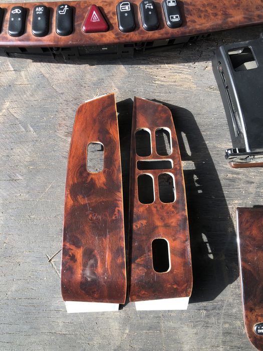 Салон дерево на w220 мерседес