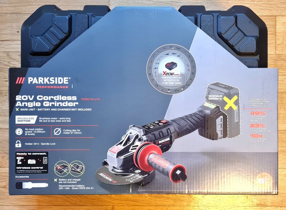 Parkside Ъглошлайф 20v,   Циркуляр 12v, флекс 20v Performance.