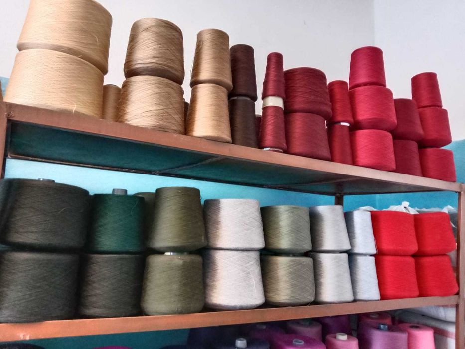 Пряжа полушерсть