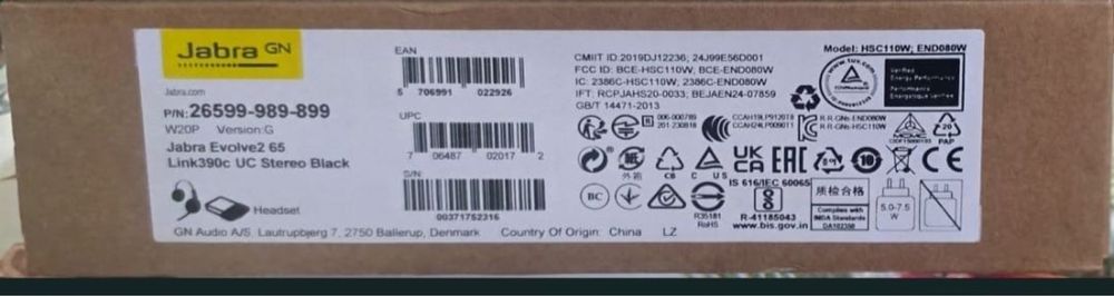 Casti Jabra Evolve2 65