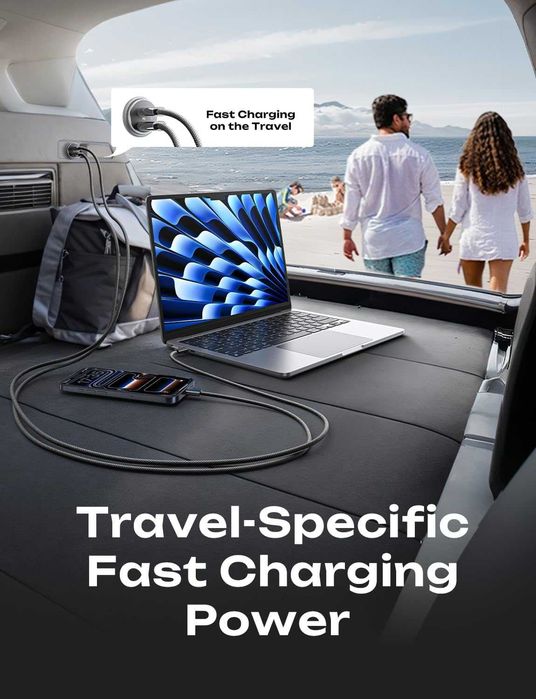 Автомобильное зарядное миниатюрное устройство для телефона LISEN 90W