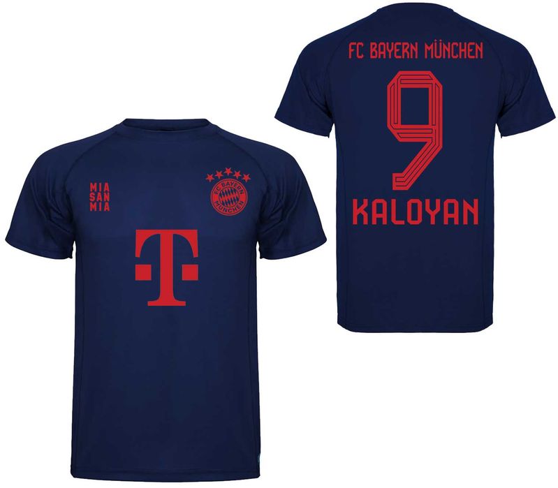 BAYERN Munchen / Байерн Мюнхен DRI FIT тениски с ИМЕ и НОМЕР ПО ИЗБОР!