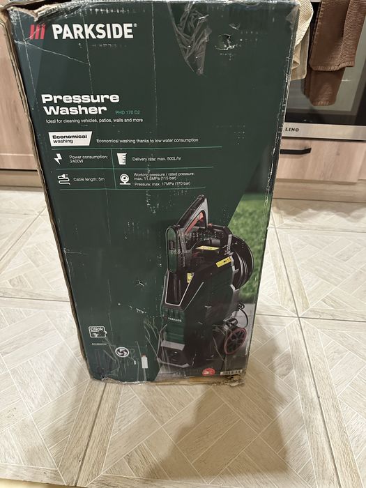 Водоструйка PARKSIDE 2400W PHD 170 D2 170bar Парксайд