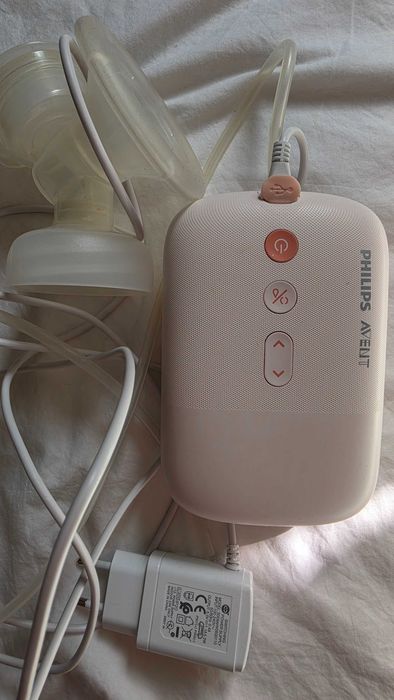 Pompa san Philips Avent + CADOU lot tampoane absorbante sân Philips Avent. Lansinoh, Chicco, Bella