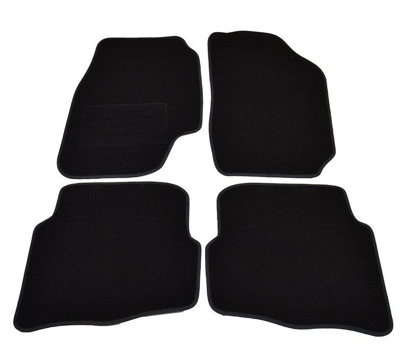 Covorase mocheta Seat IBIZA 3/2002-5/2008 Negru, set de 4 bucati