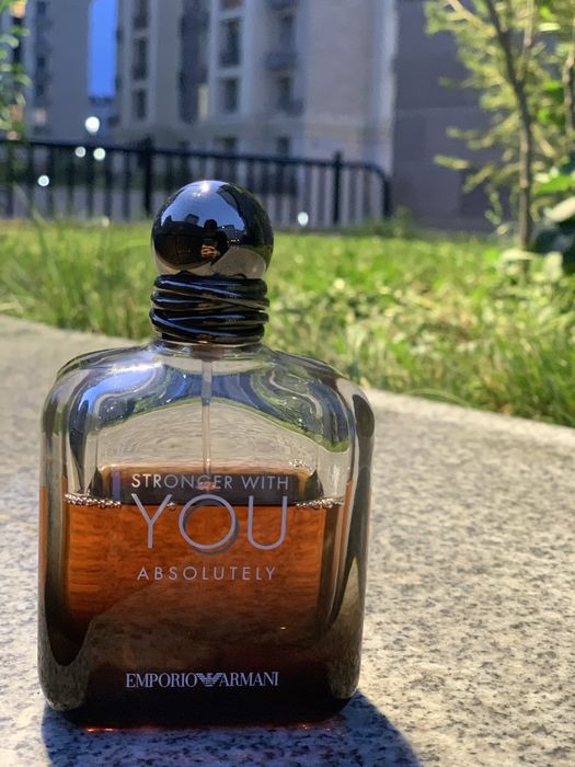 armani stronger with you absolutely