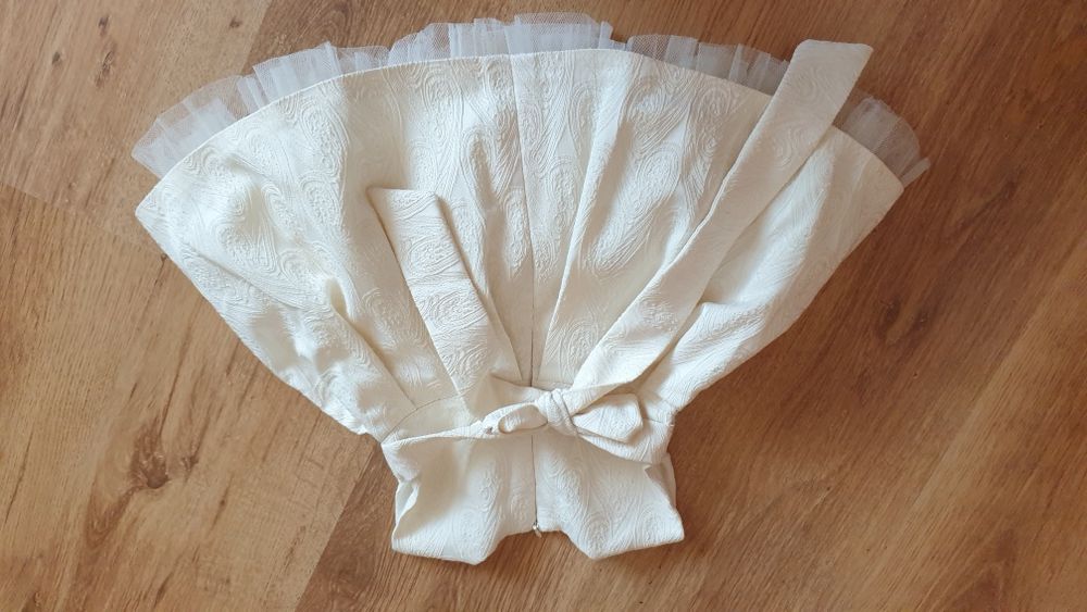 Rochiță roz pudrat cu paiete pentru bebe(ocazie)