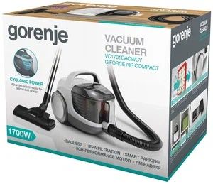 Пылесос Gorenje VC 1701 GACWCY, серебристый/черный