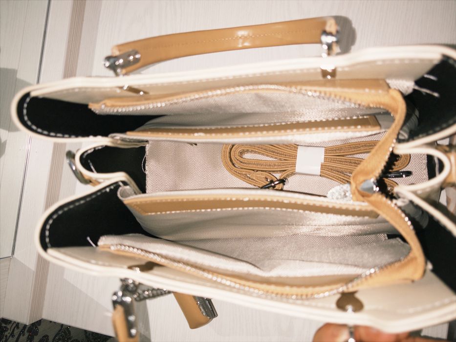 Сумка-тоут белая