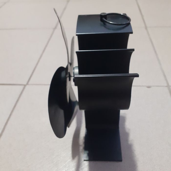 Вентилатор за камина с 4 перки, 70 до 350°C