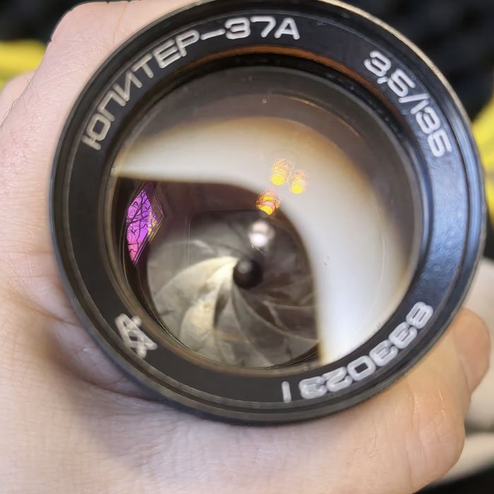 Советский объектив Юпитер 37А, 135ММ F3.5 Sony E
