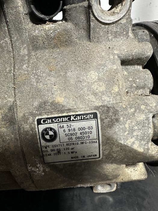 Compresor clima ac BMW X5 E53 3.0 diesel 218cp | 6918000 E60 E61