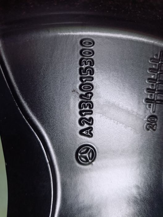 Jante originale Mercedes E class W 213 18''doua lățimi cu anv. Iarnă.