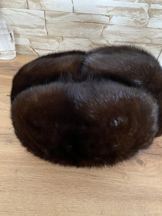 Норковая шапка(мужская)