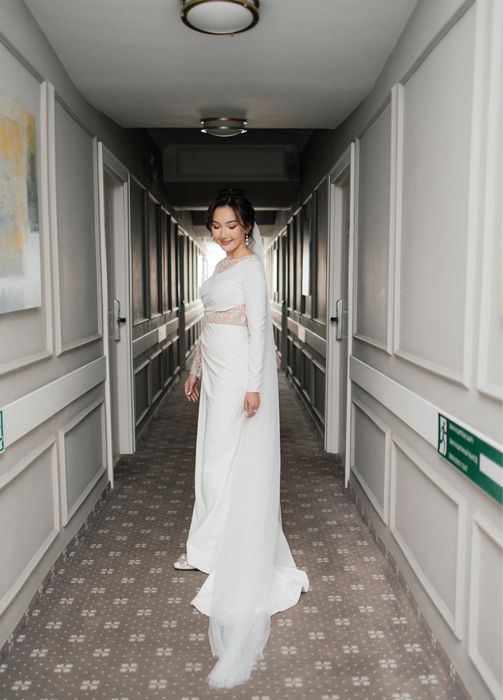 Свадебное платье-рыбка