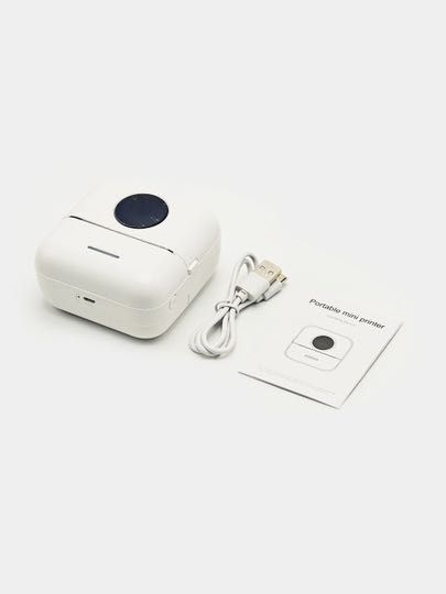 Мини детский беспроводной протативный термопринтер