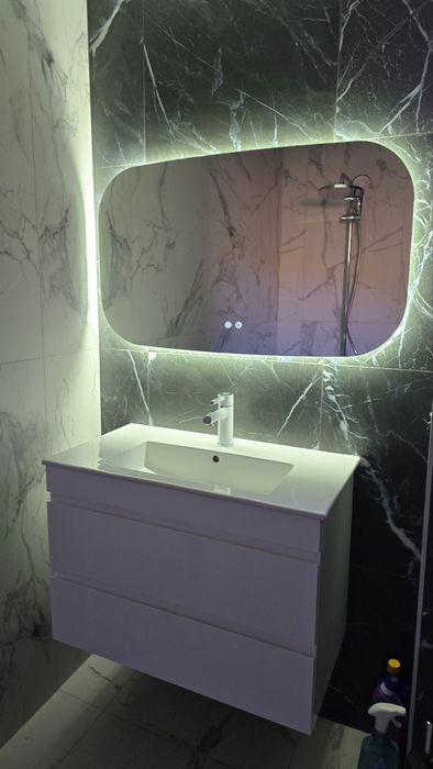 LED огледало 100/60 см