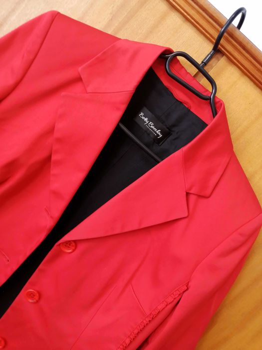 Червено сако , спортно-елегантно сако Betty Barclay , размер L