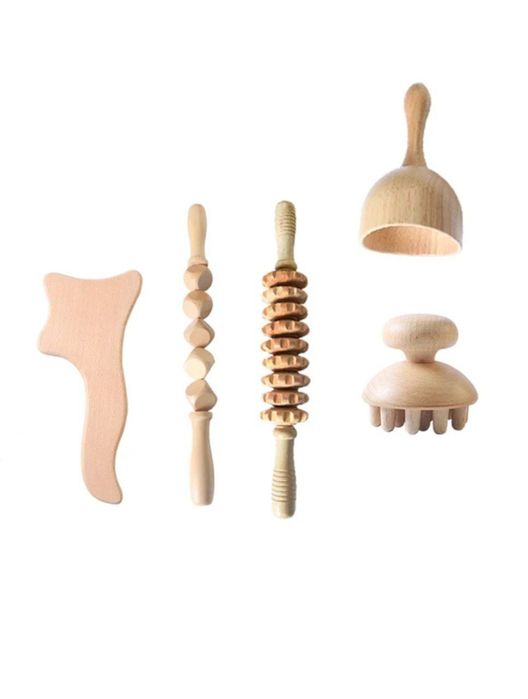 Массажный набор для лечения древесины, инструмент для лимфатического д