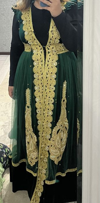 Кажакай накидка с платьем