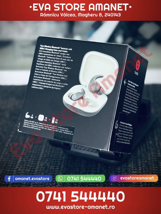 Casti True Wireless In-Ear BEATS Fit Pro Sage Gray Noise Cancelling