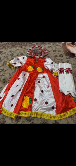 русское платье для танца Калинка