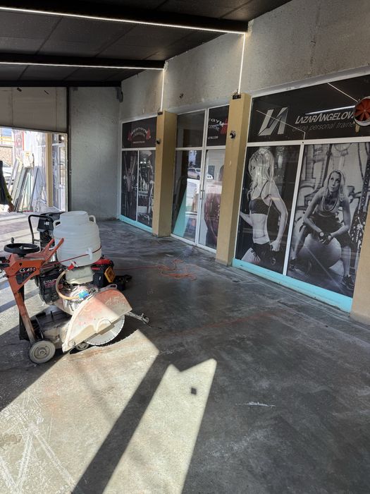 Шлайфан бетон Щампован бетон