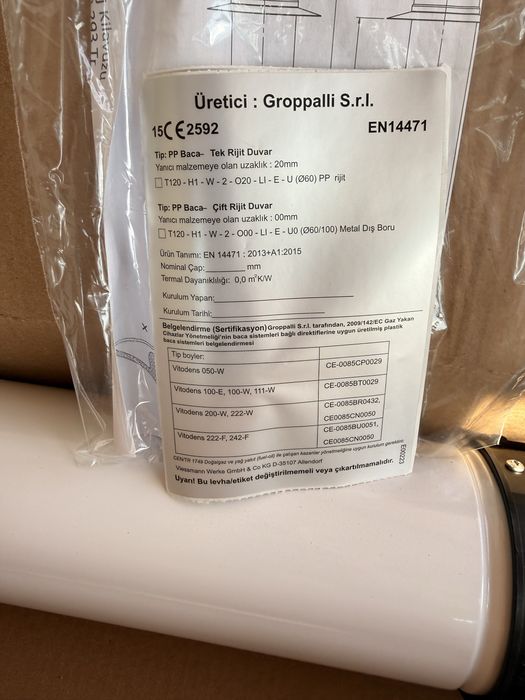 Kit evacuare centrala Viessmann Vitodens