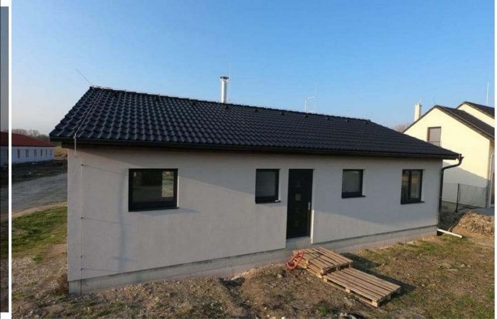 Vand case pe structura metalica 7 x 9m din panouri termoizolante