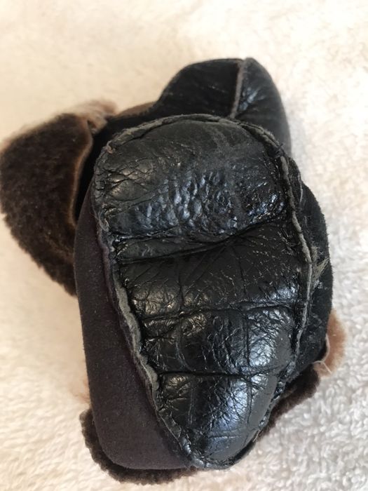 Детски пантофи естествена кожа