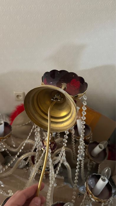 Продам чешский люстру