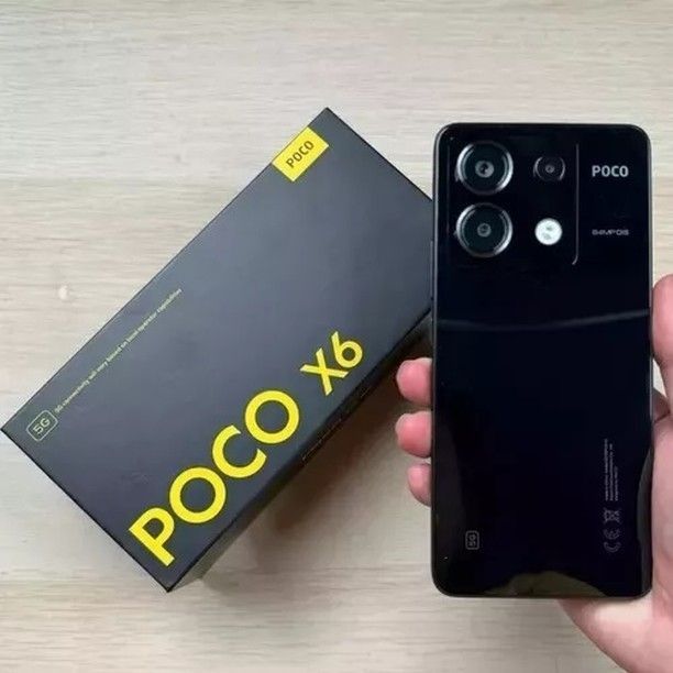 Poco x6 black colour