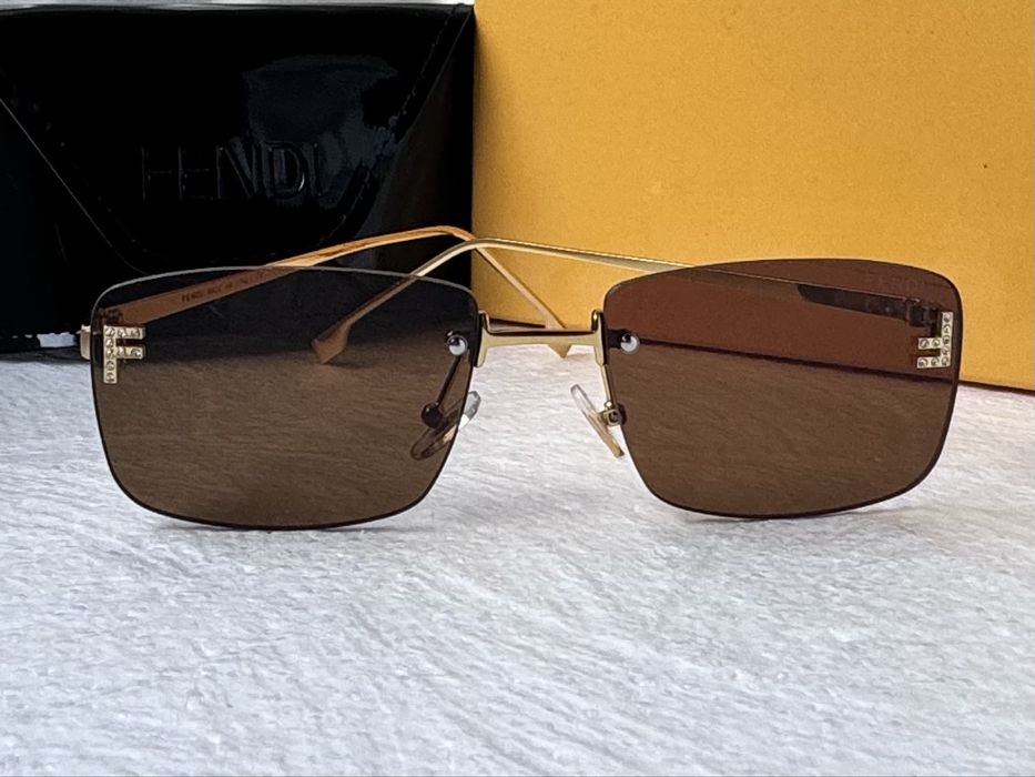 Дамски слънчеви очила правоъгълни 4 цвята златни черни кафяви